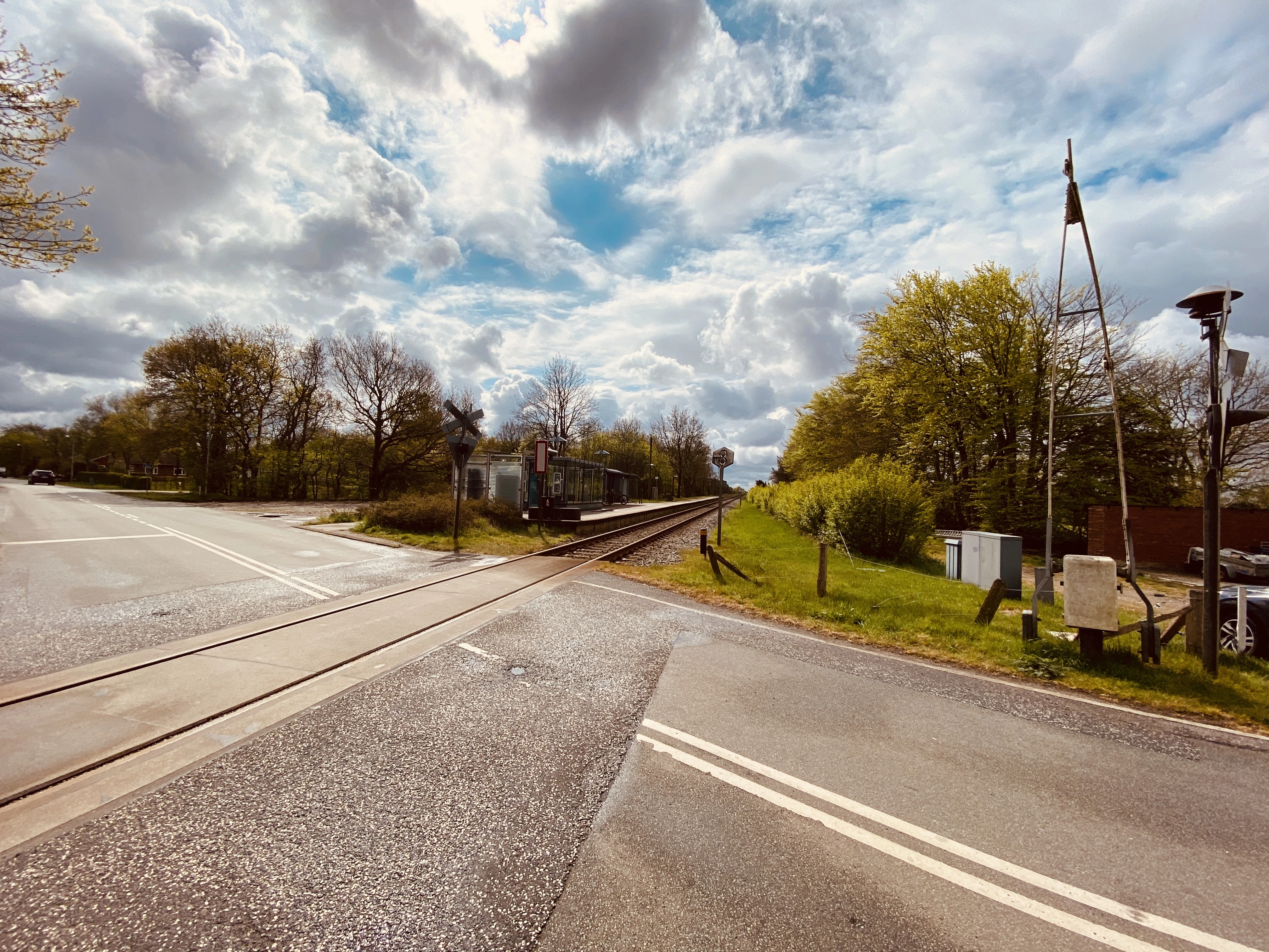Billede af Rejsby Trinbræt med Sidespor.