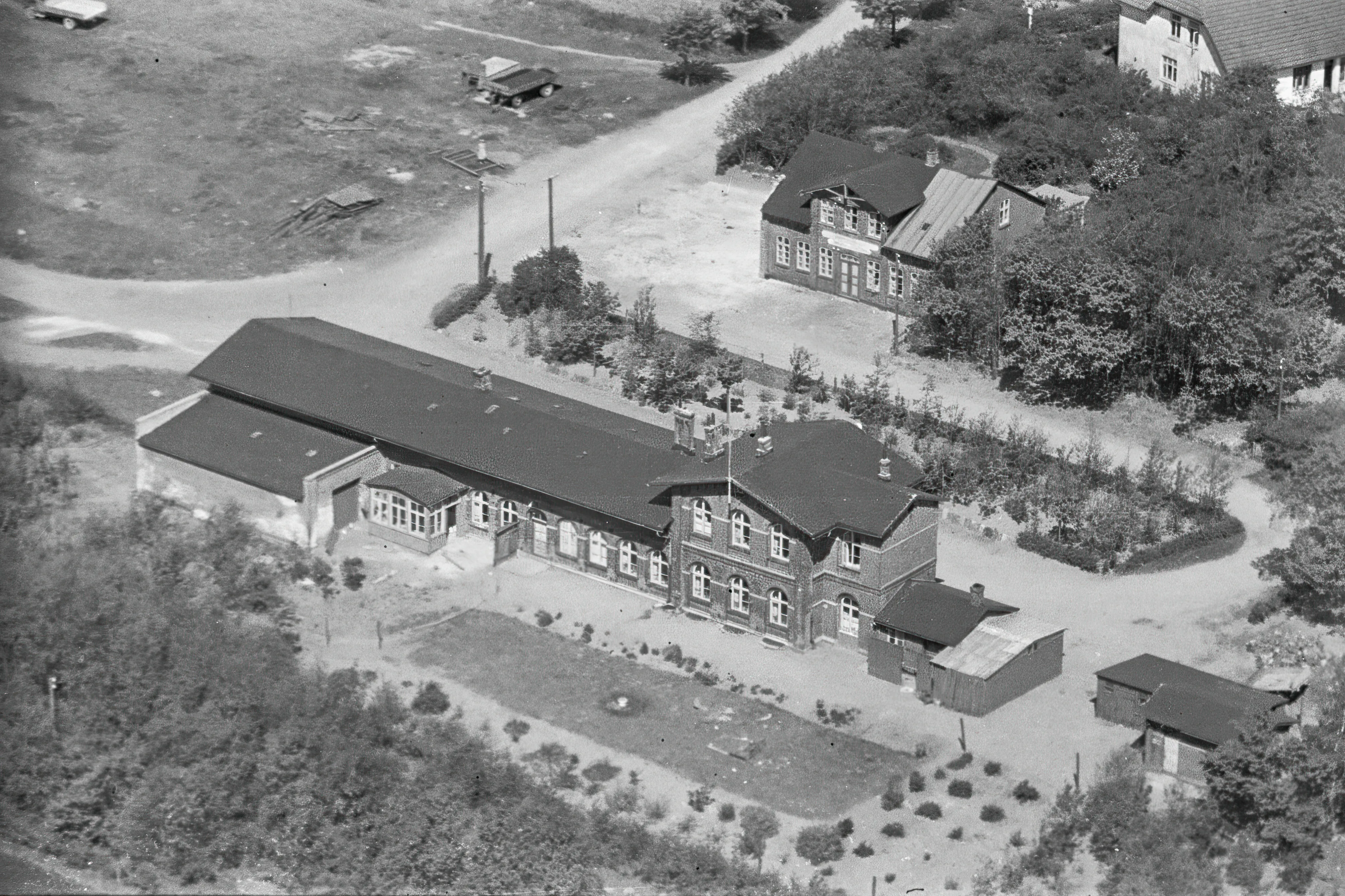 Billede af Løgumkloster Statsbanegård.