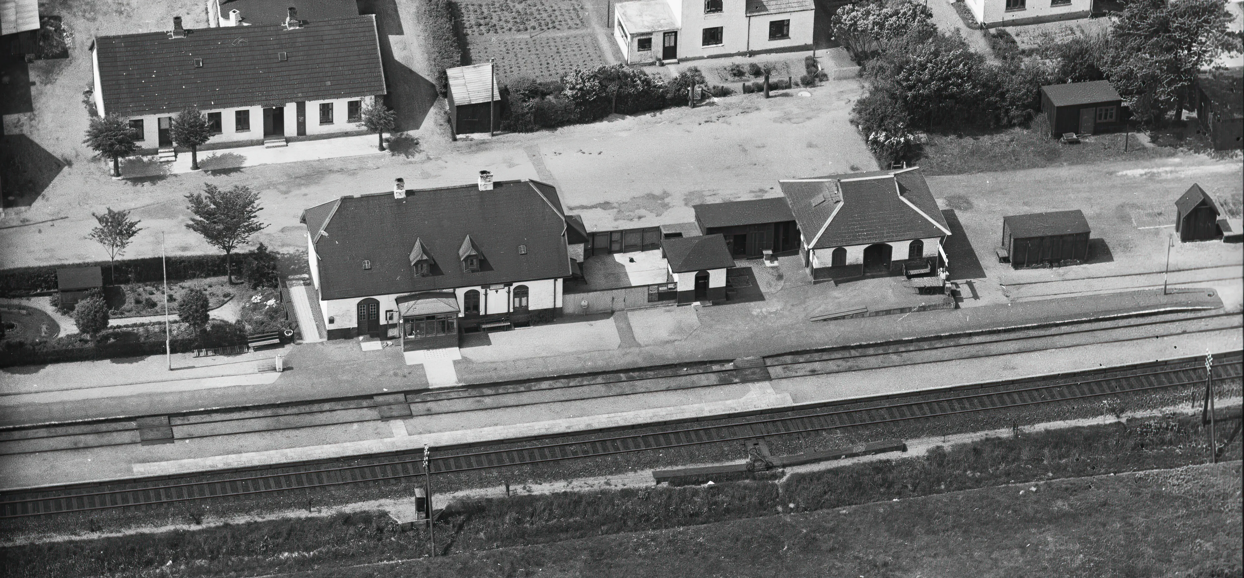 Billede af Øster Doense Station.