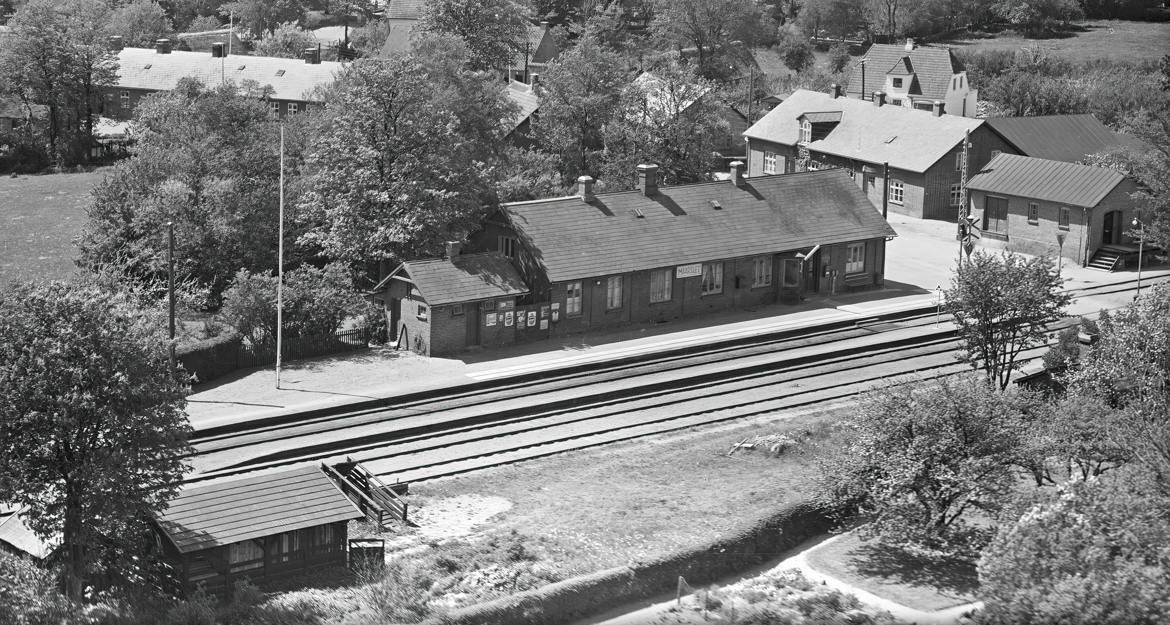 Billede af Mårslet Station.