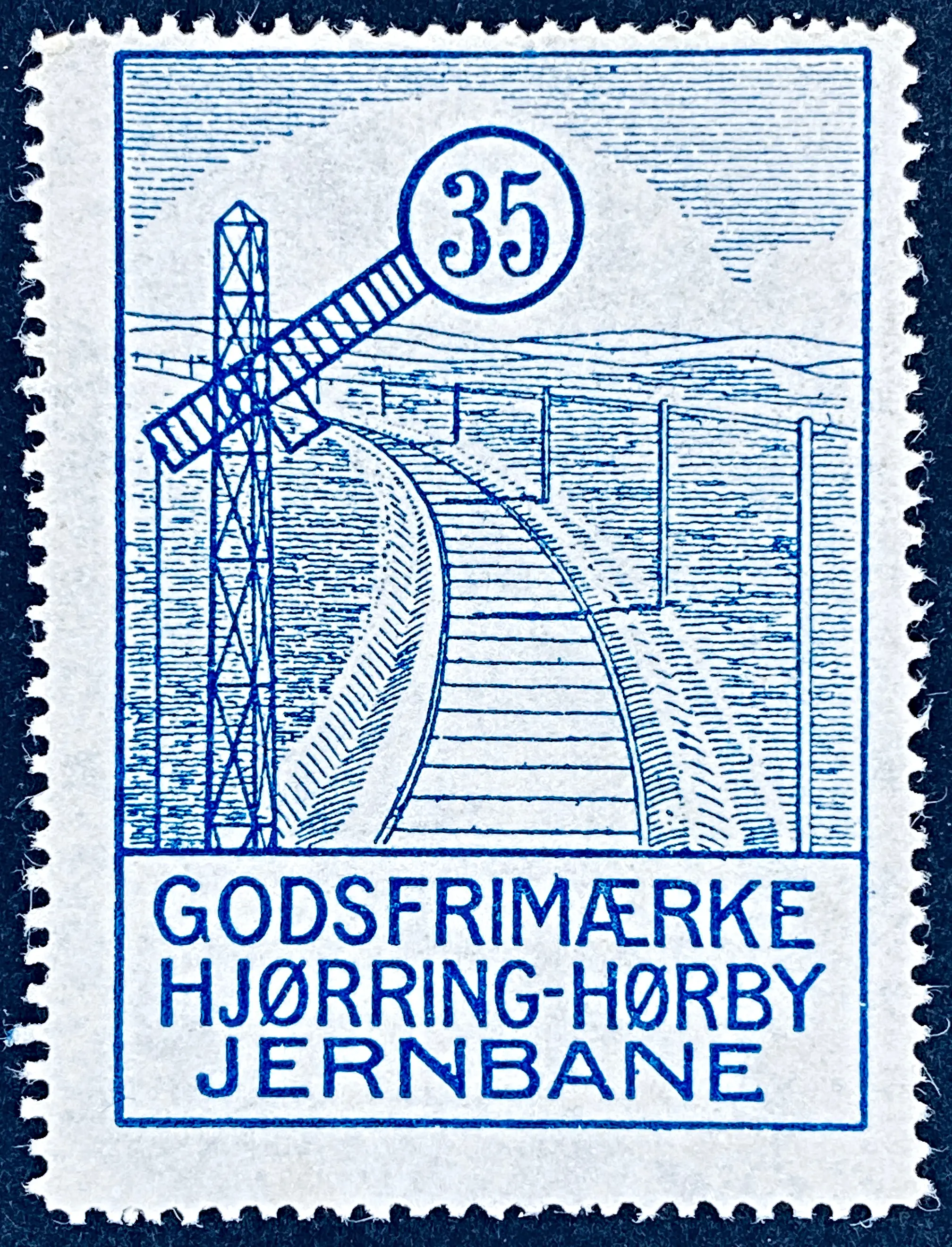 HH 6 - 35 Øre - Blå.
