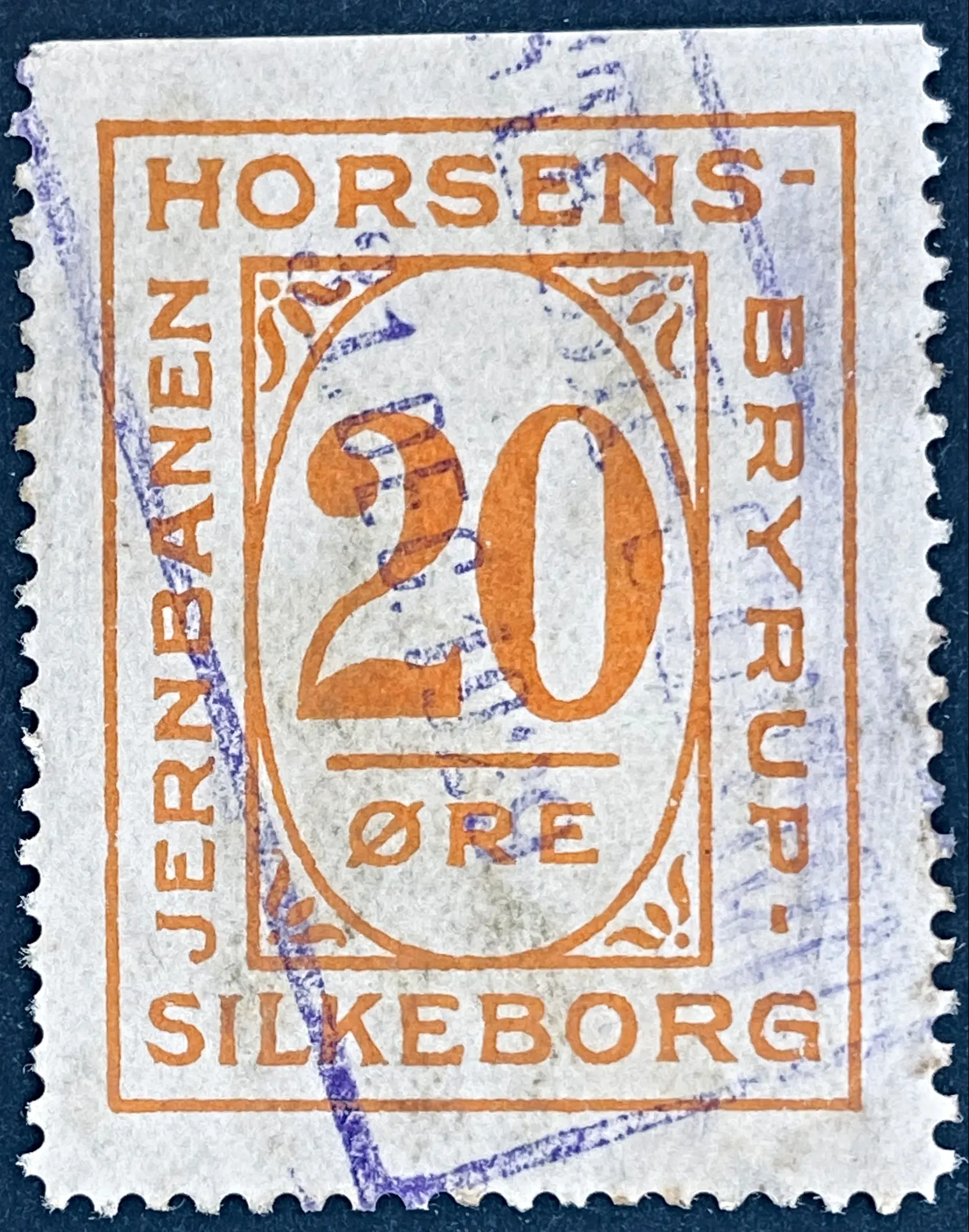 HBS 17 - 20 Øre - Orange.