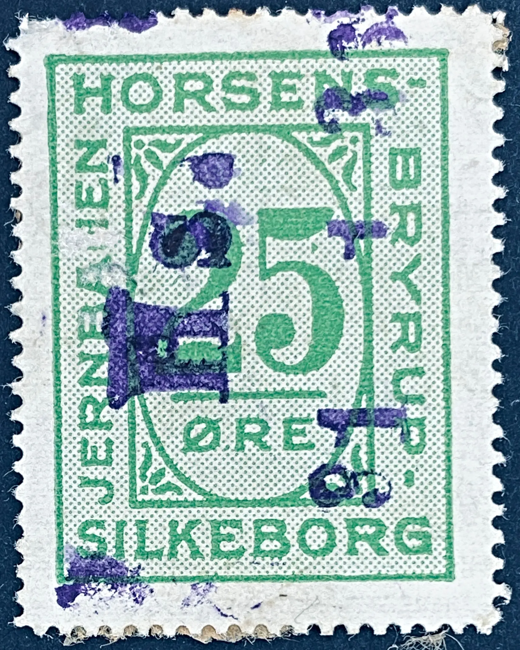 HBS 21 - 25 Øre - Grøn nuance.