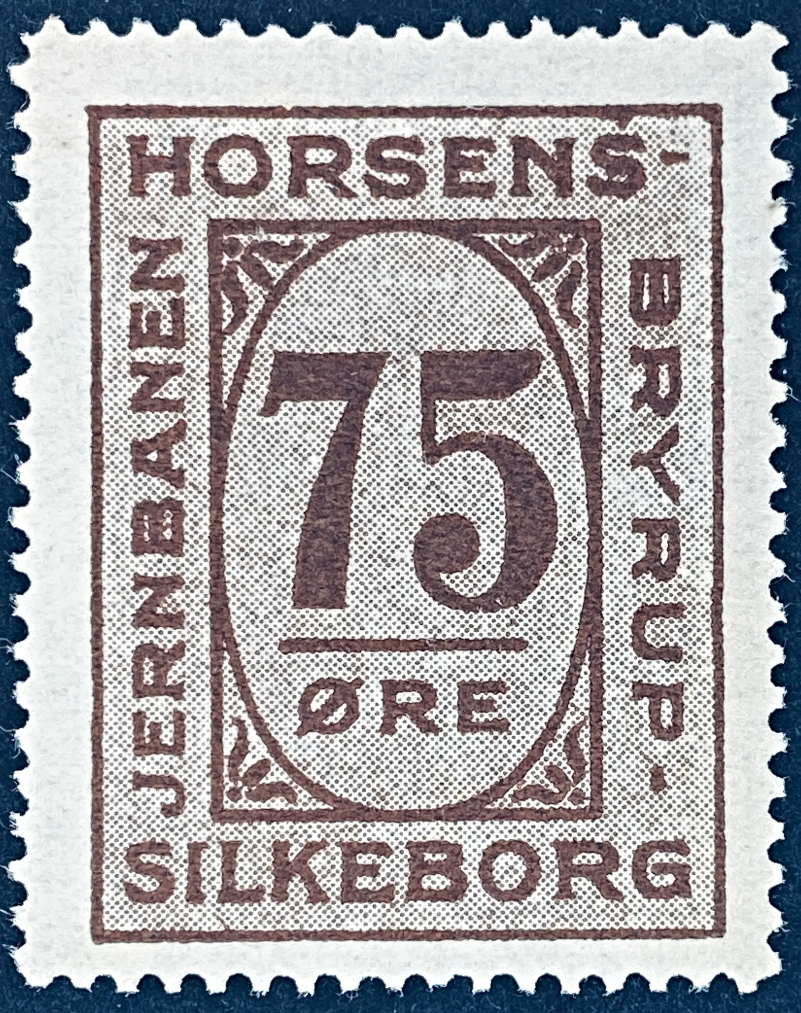 HBS 28 - 75 Øre - Brun nuance.