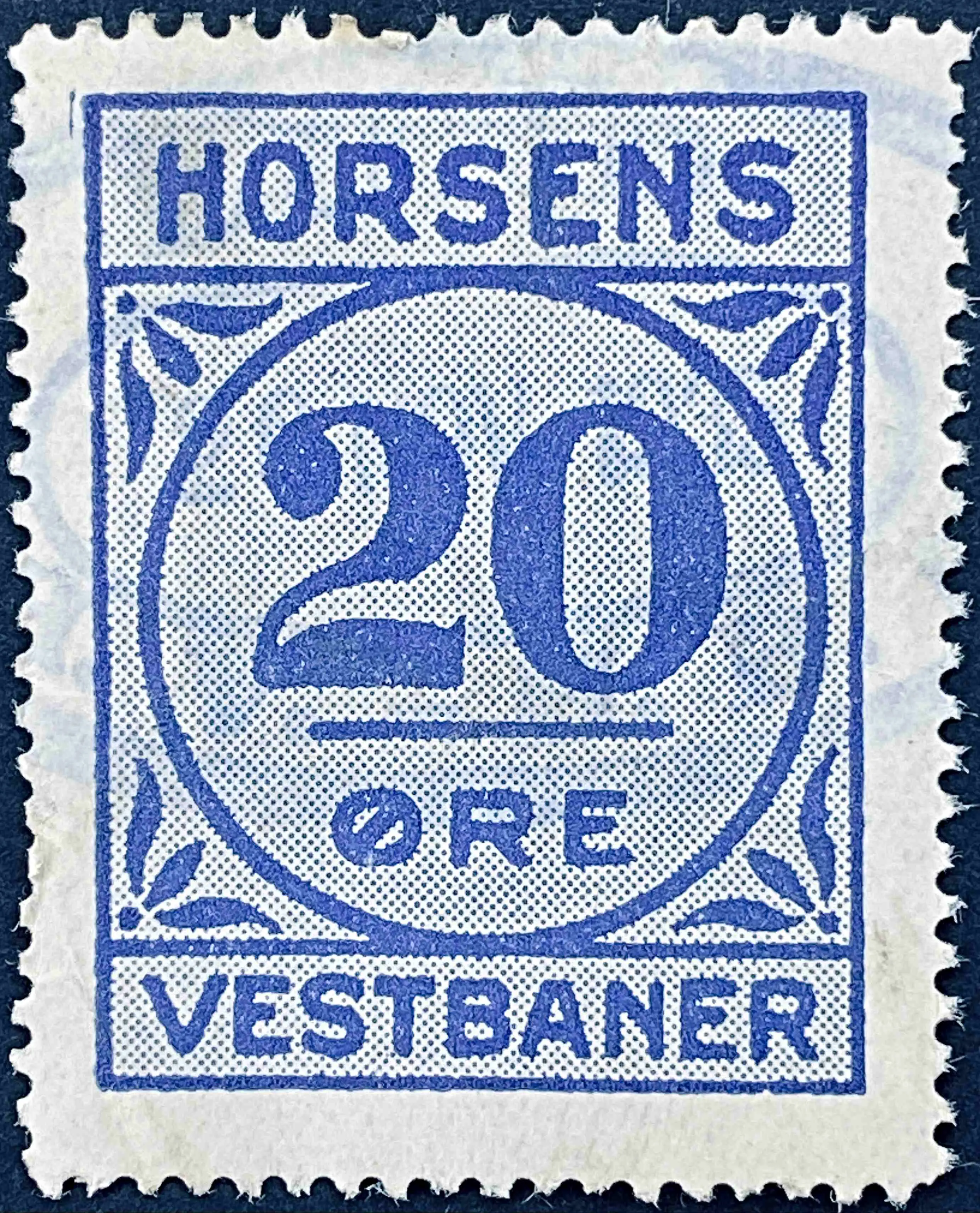 HV 18A - 20 Øre - Blå.
