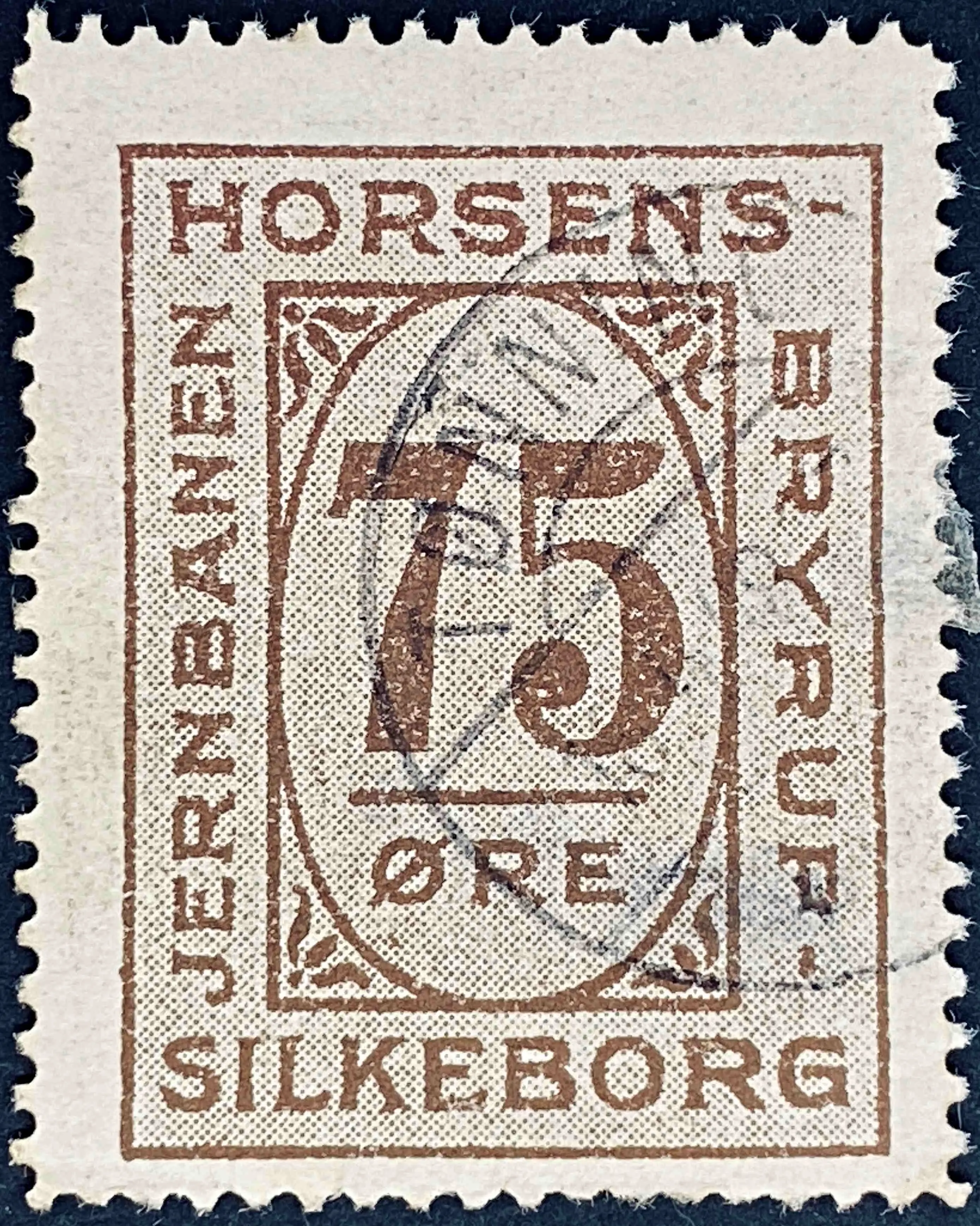 HBS 28 - 75 Øre - Brun nuance.