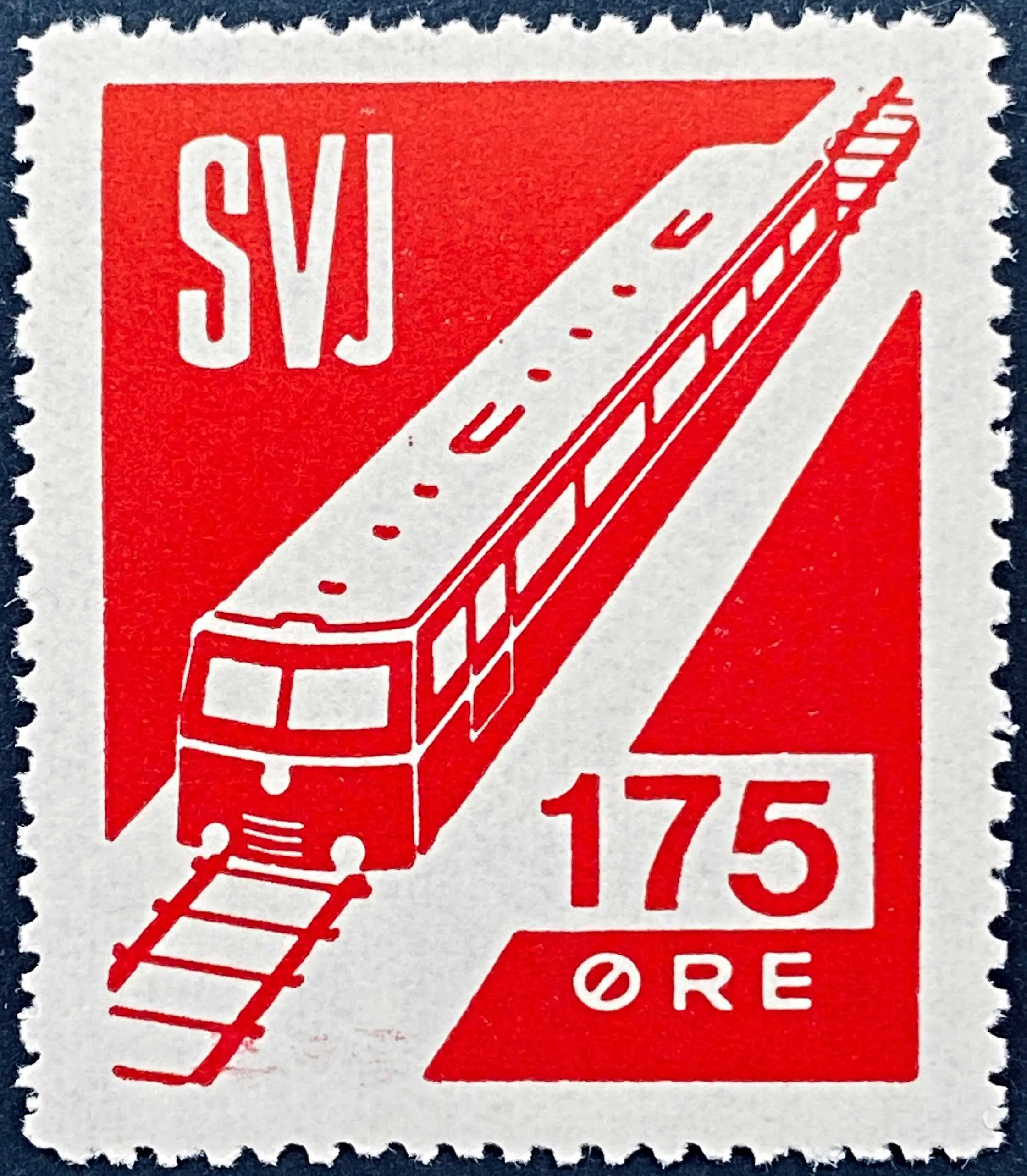 SVJ 31 - 175 Øre - Rød.