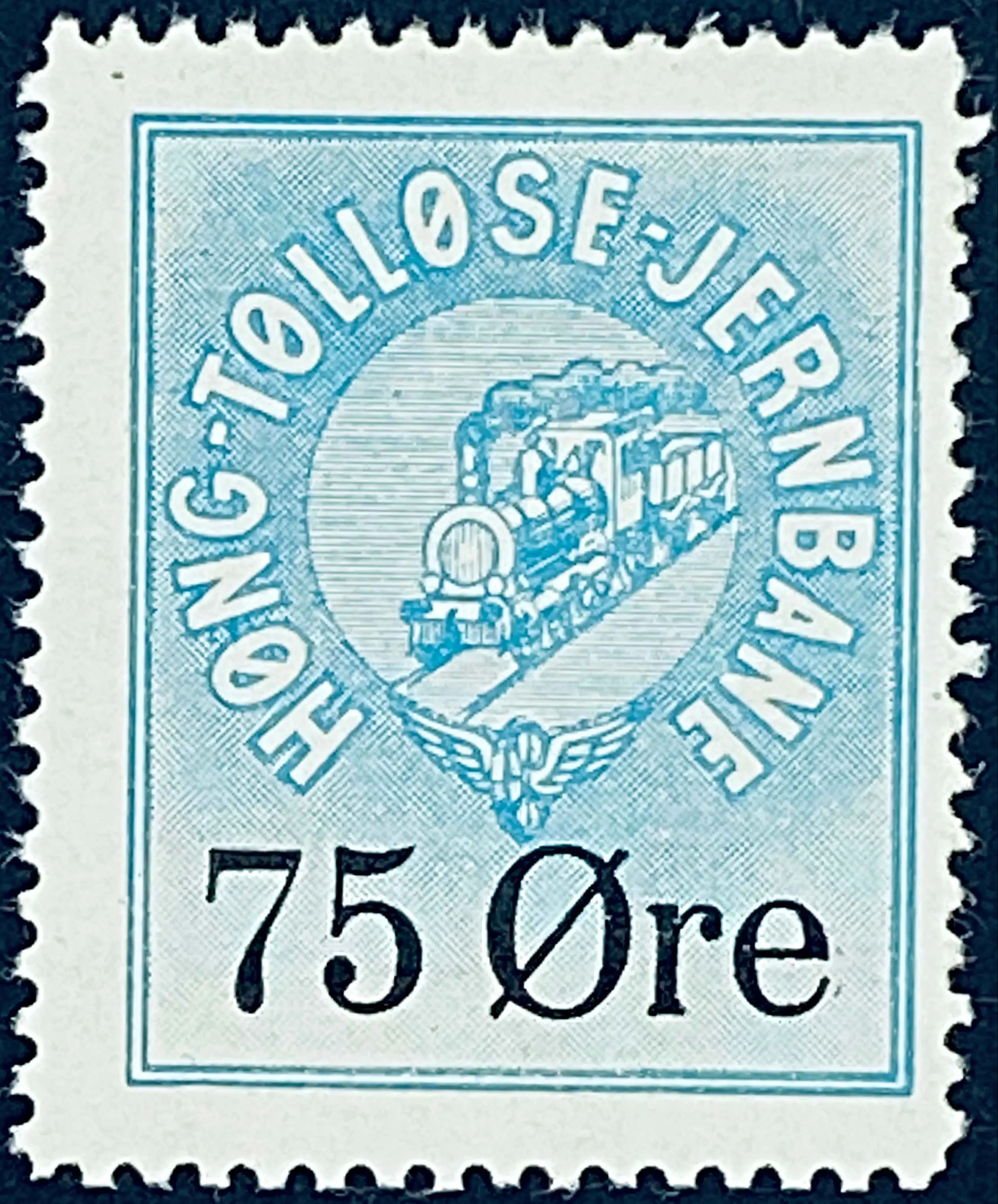 HTJ 17 - 75 Øre - Blå.