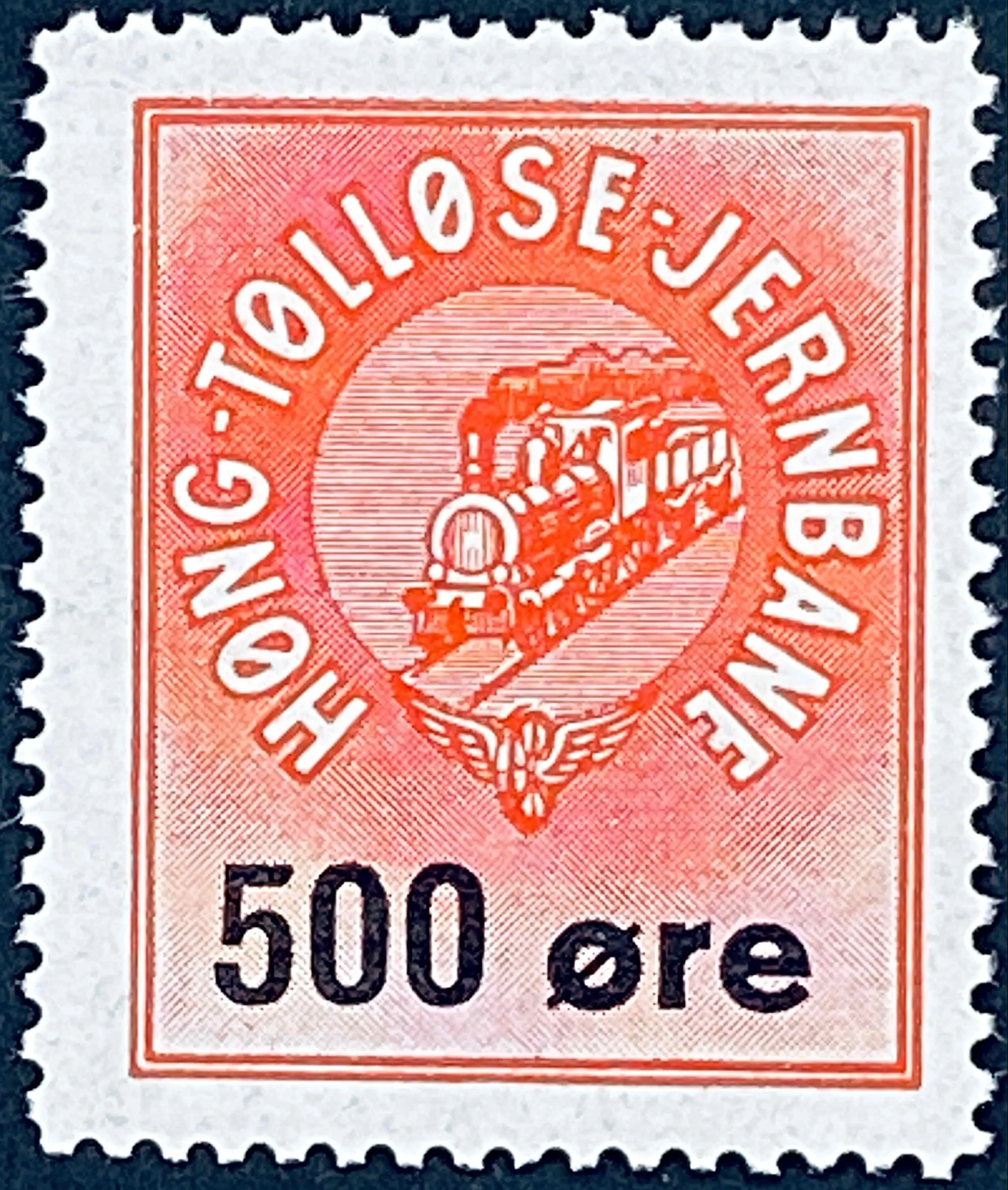 HTJ 56 - 500 Øre - Rød.