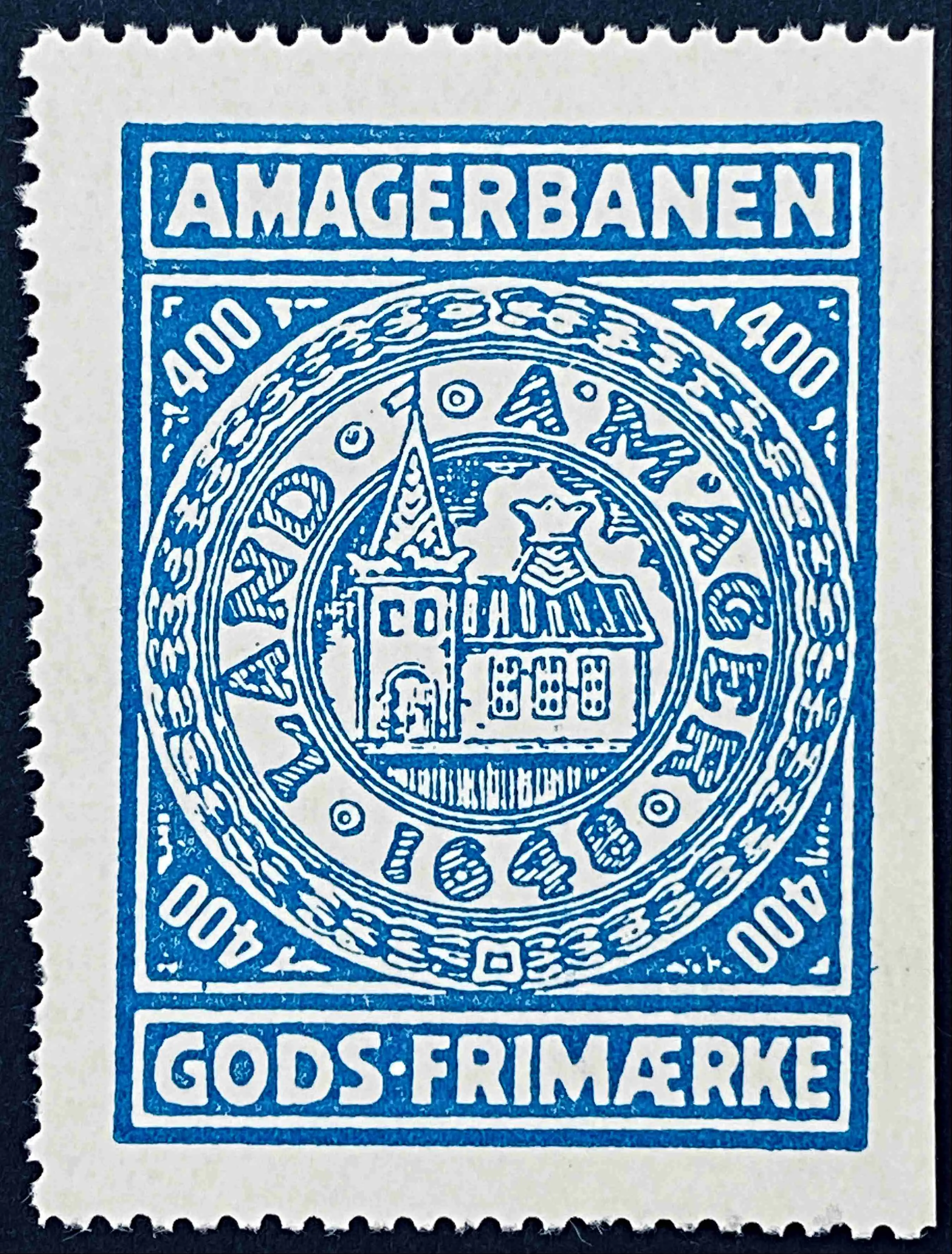 AB 78 - 400 Øre - Blå.