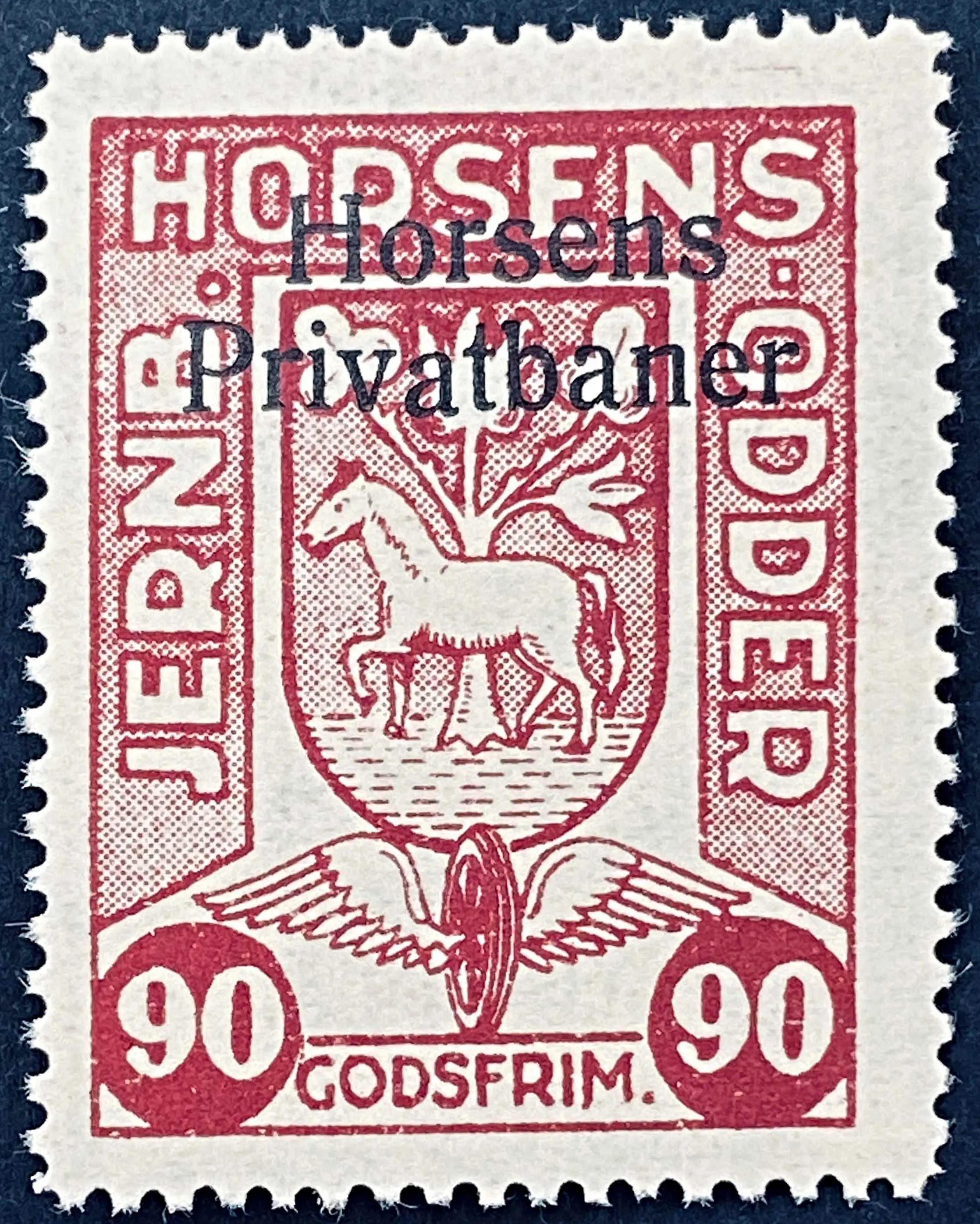 HP 18 - 90 Øre - Brunviolet.