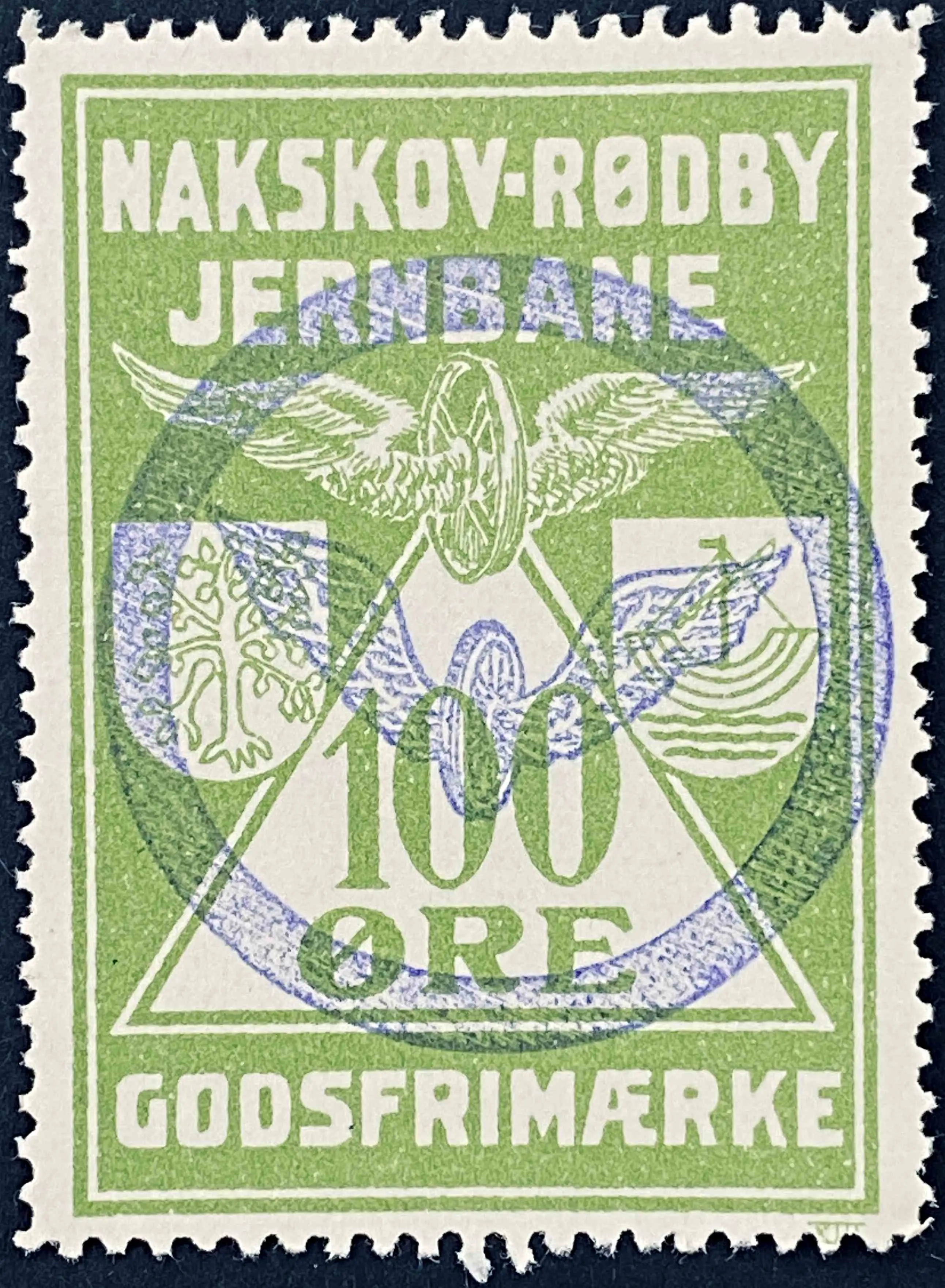 NRJ 17 - 100 Øre - Grøn.