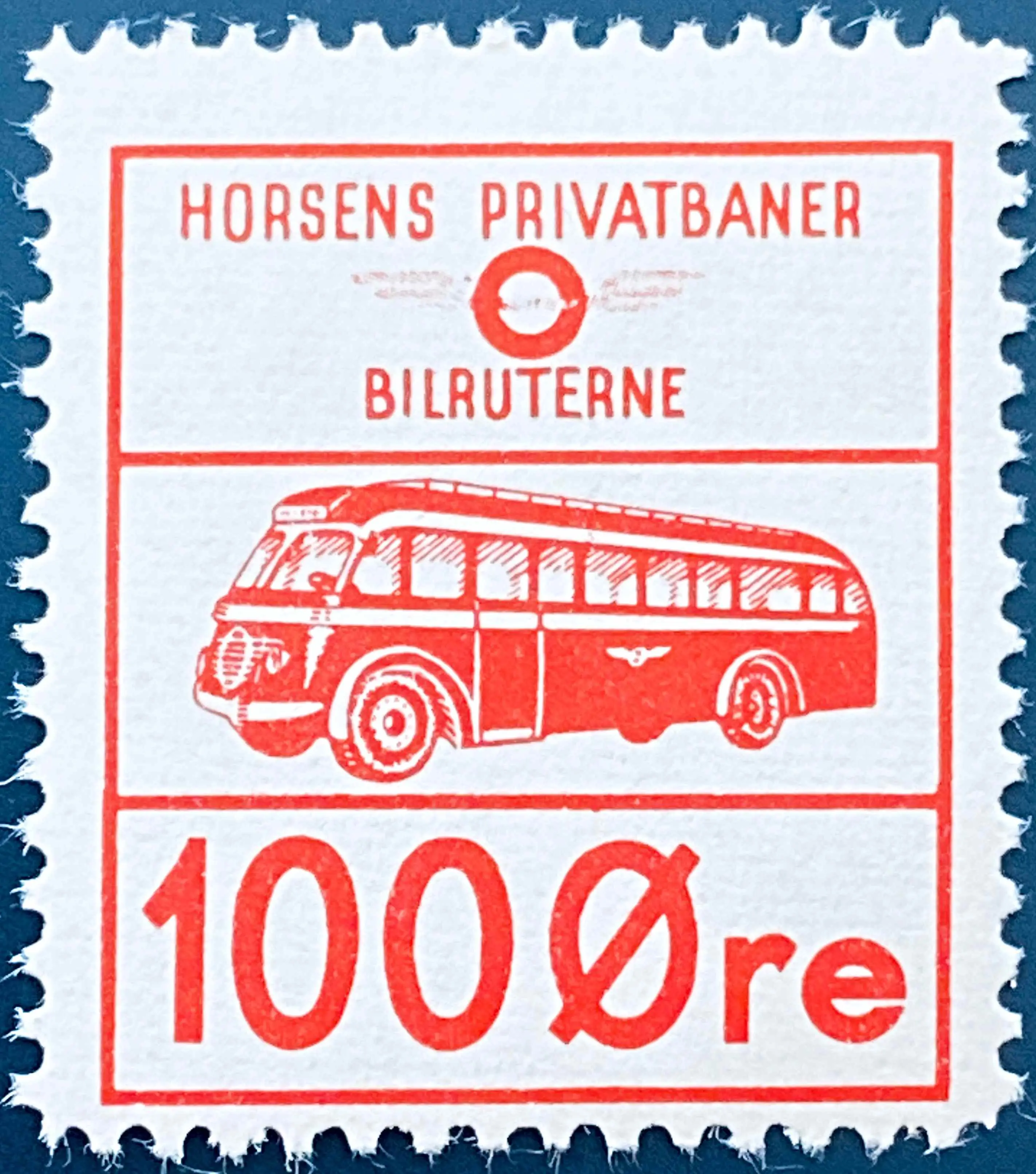 HP R24 - 100 Øre - Rød.