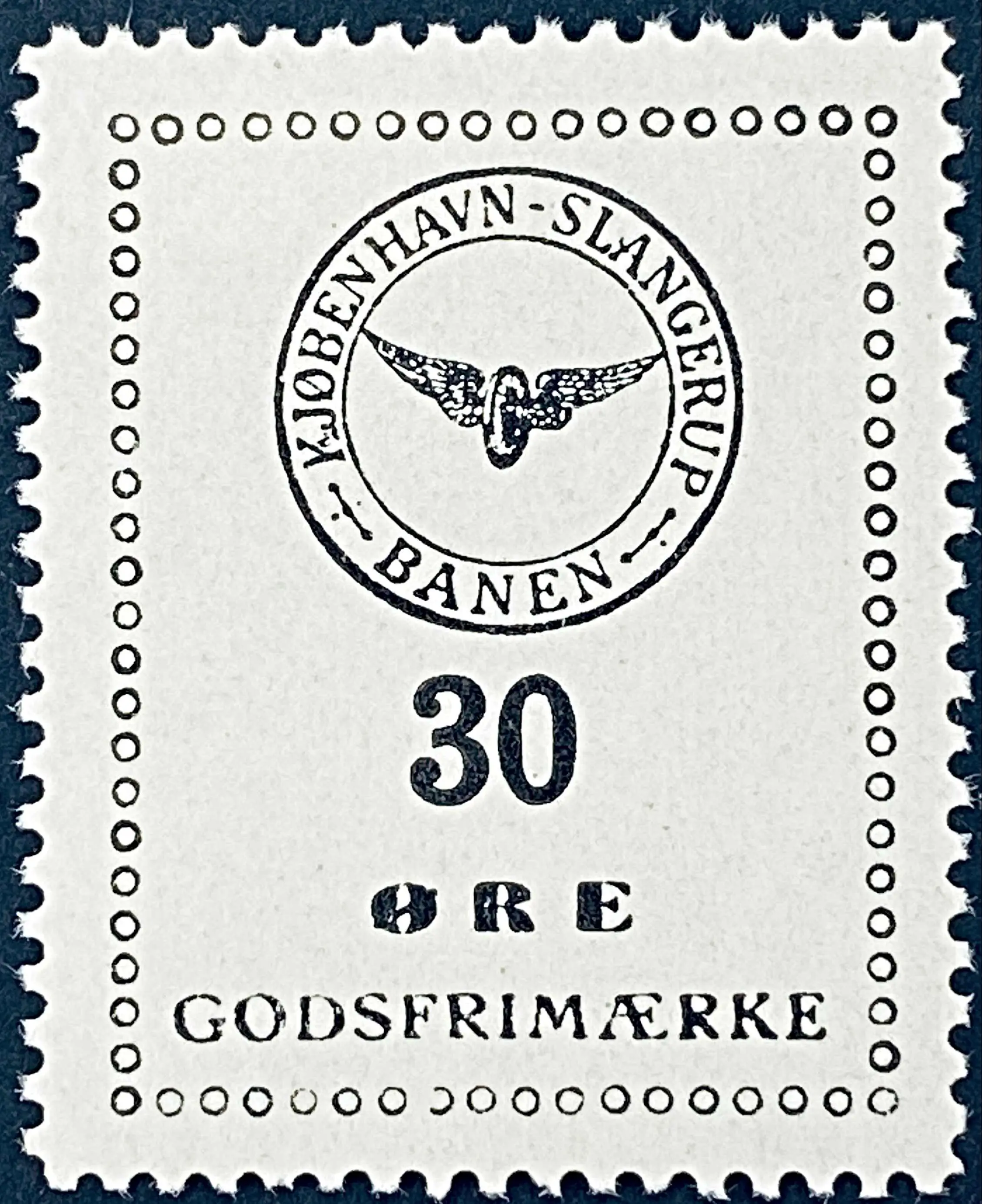KSB 27 - 30 Øre - Sort tekst på hvidt papir.