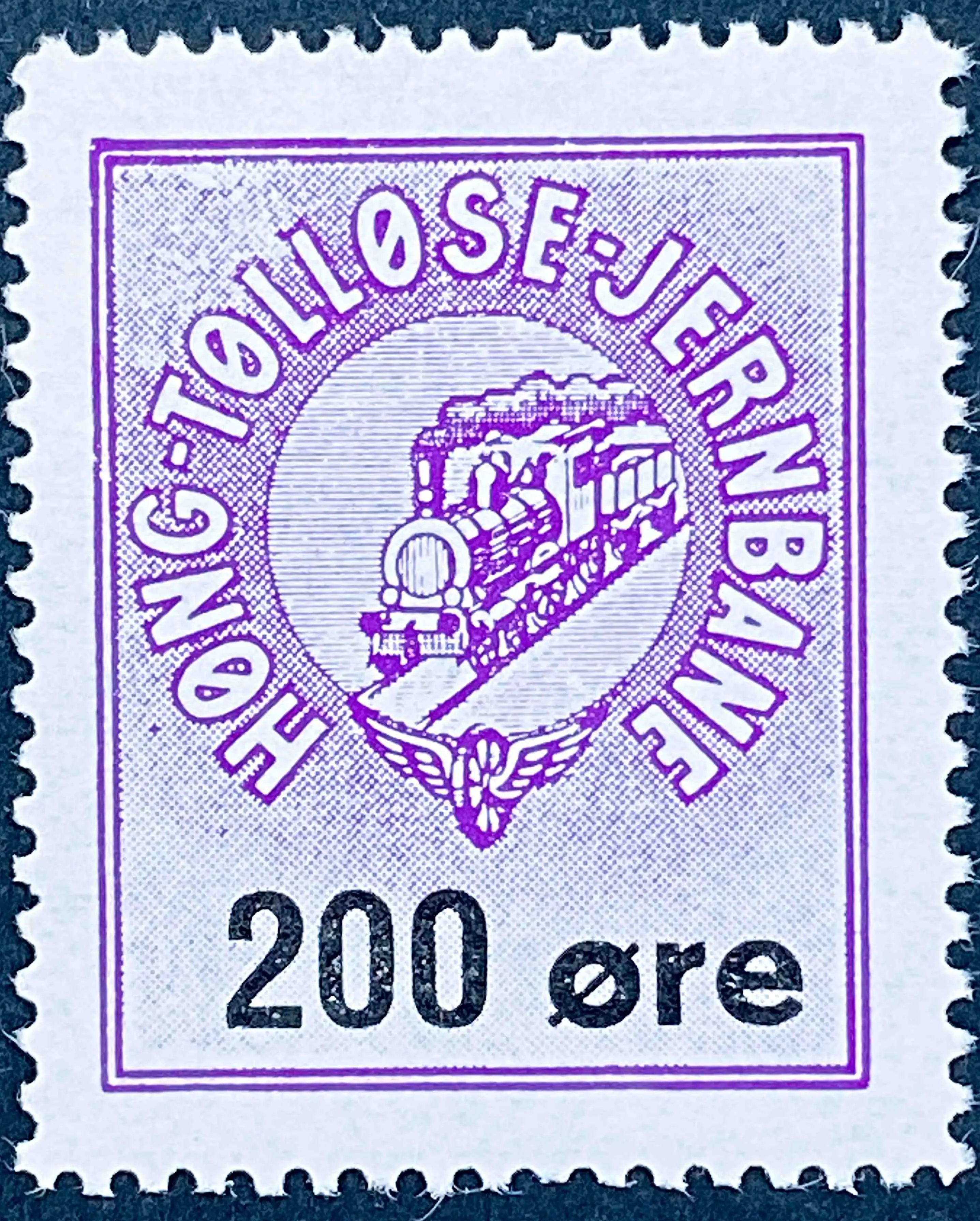 HTJ 34 - 200 Øre - Violet.