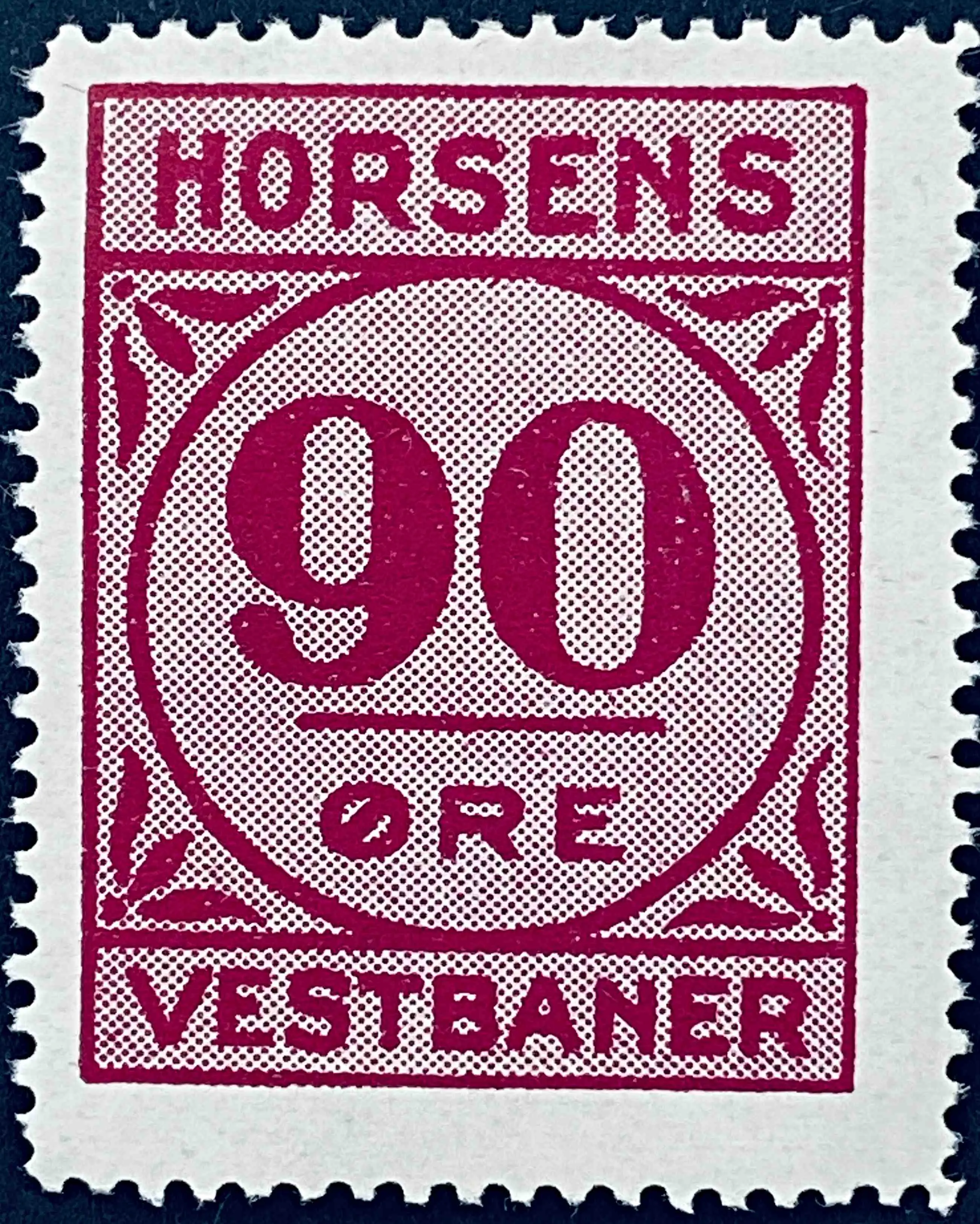 HV 24 - 90 Øre - Brunviolet.