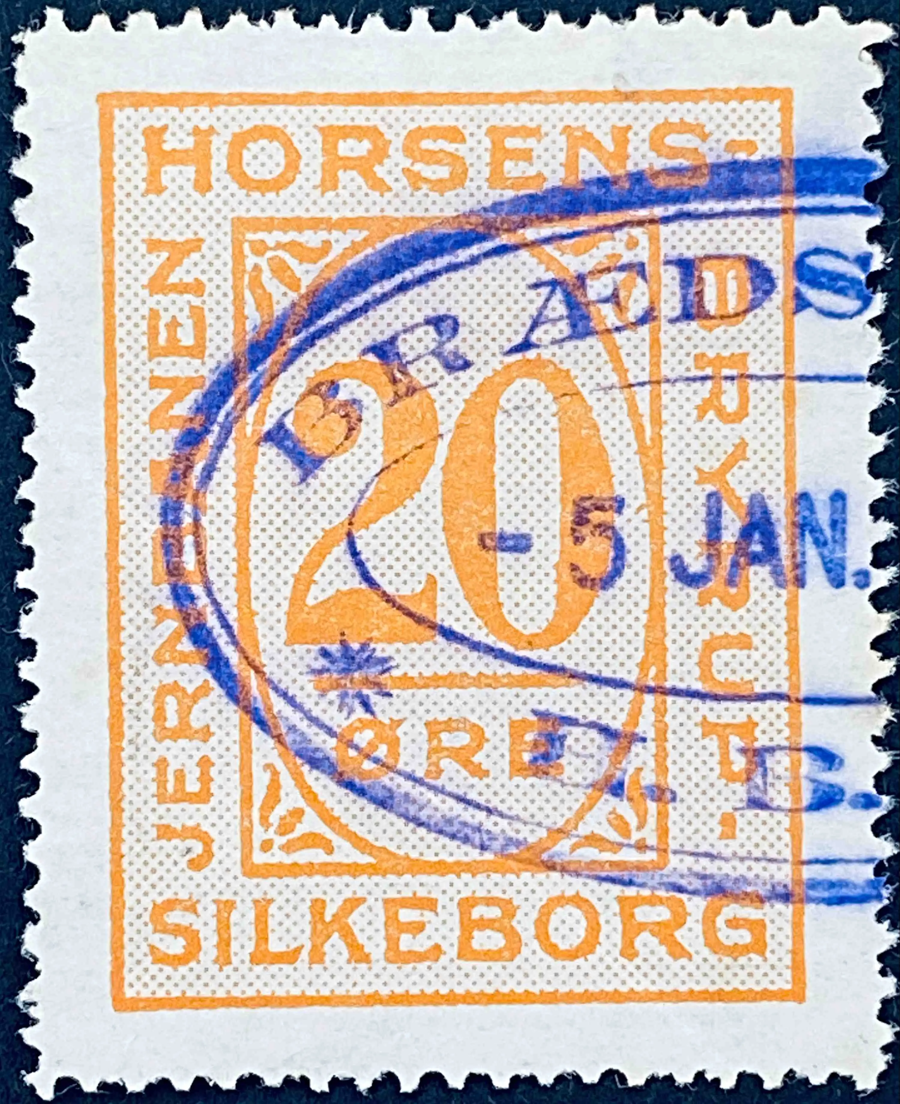 HBS 20 - 20 Øre - Orange.