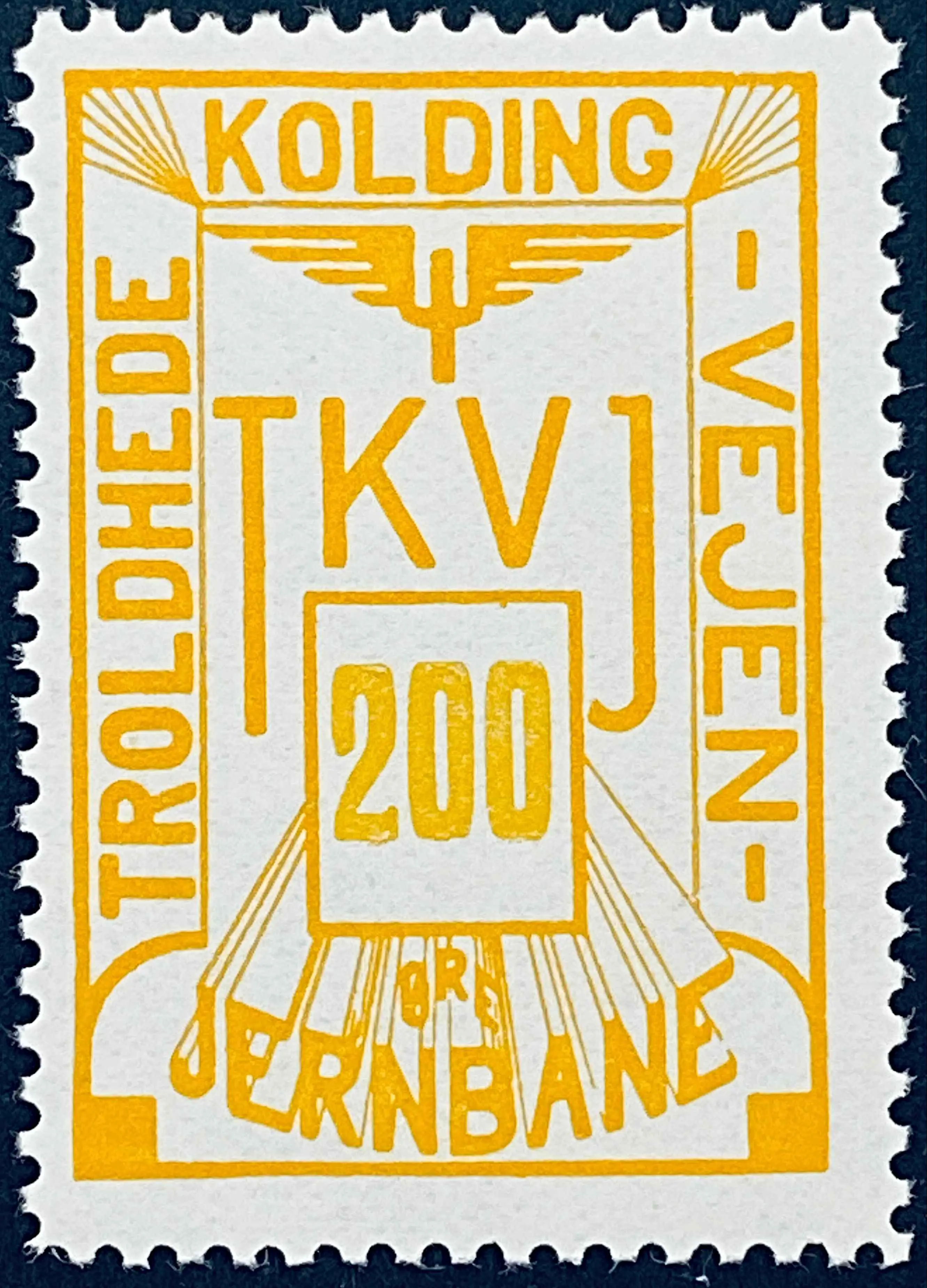 TKVJ 63 - 200 Øre - Orange.