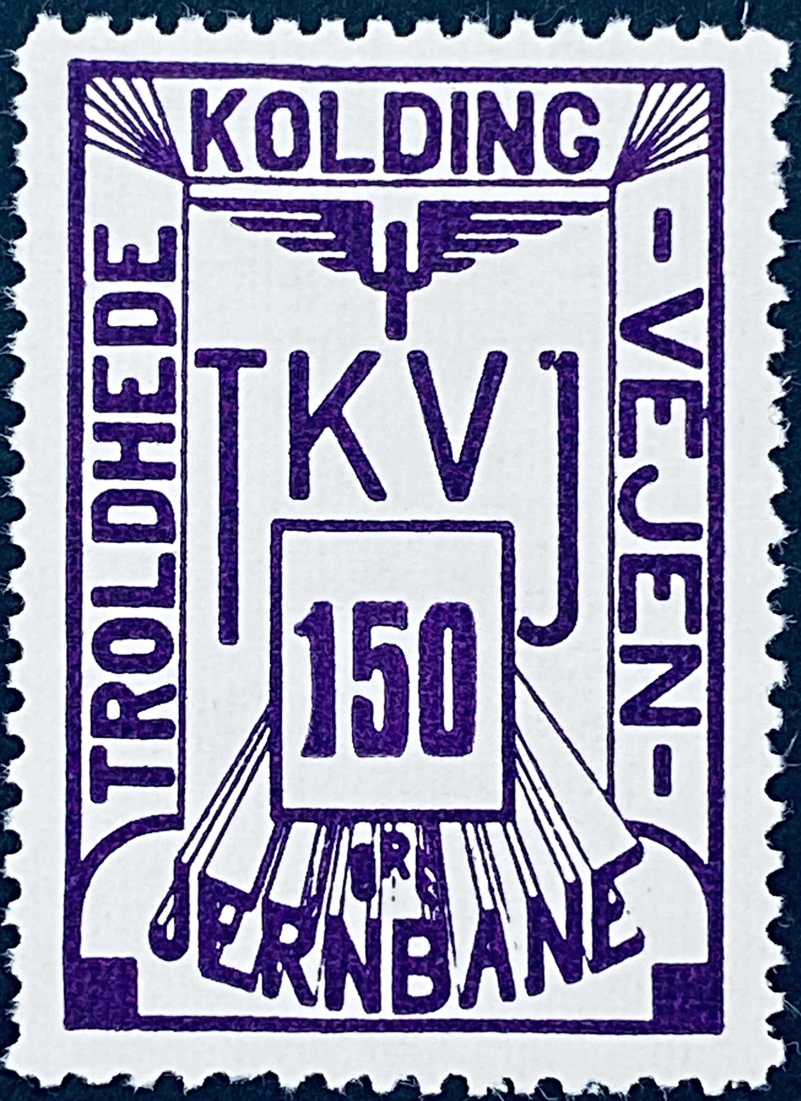 TKVJ 71 - 150 Øre - Violet.