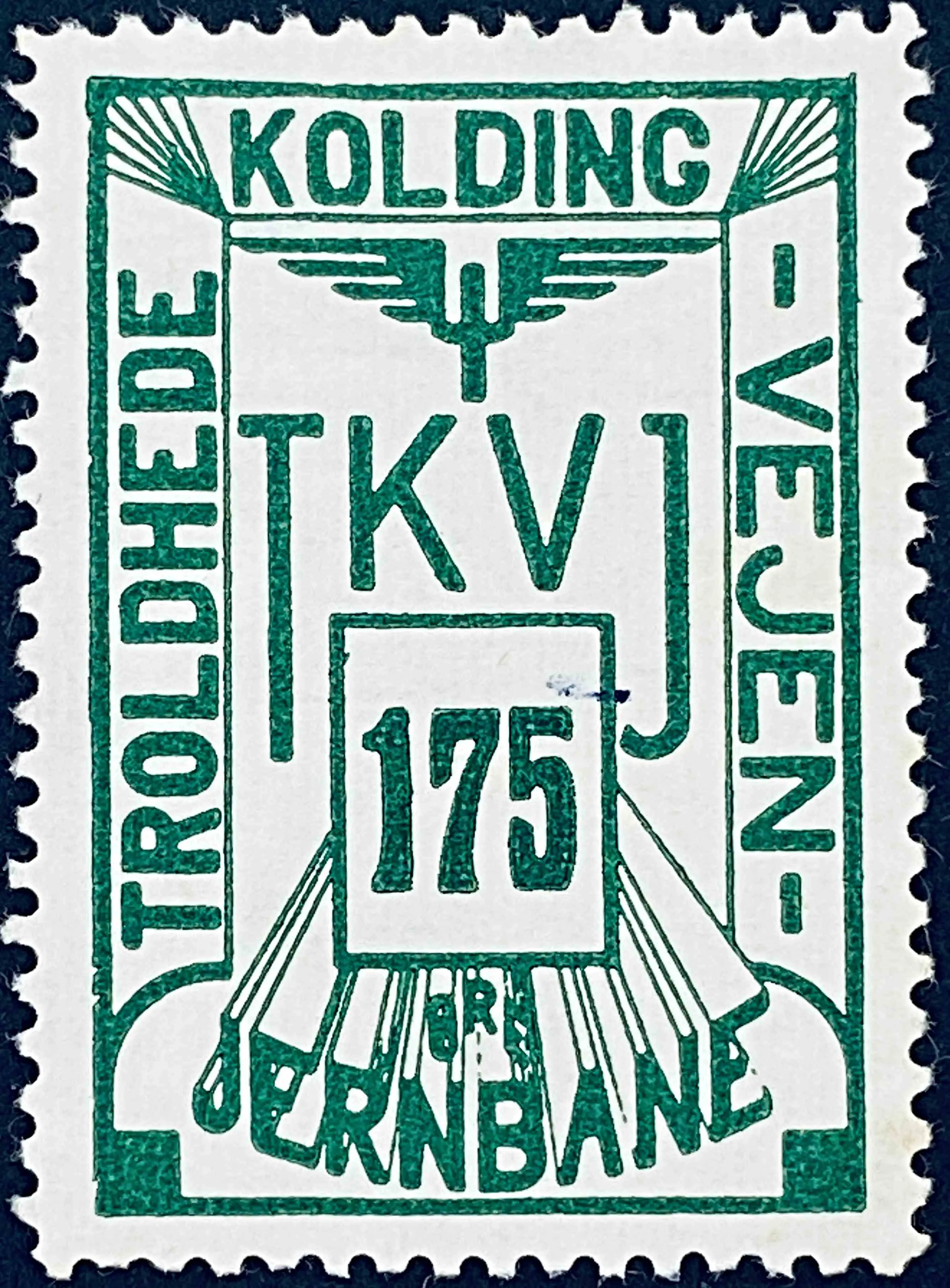 TKVJ 75 - 175 Øre - Grøn.