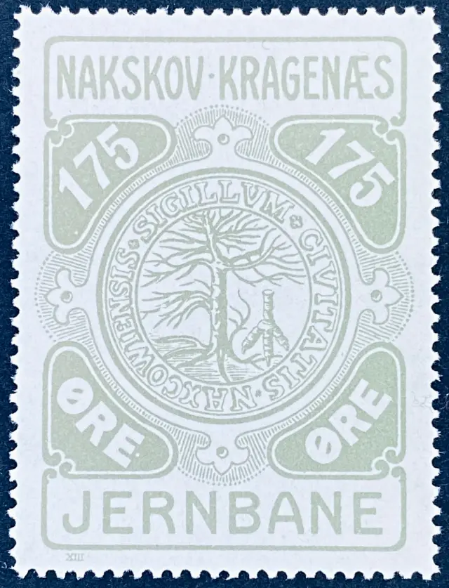 NKJ 31 - 175 Øre - Lysegrå.