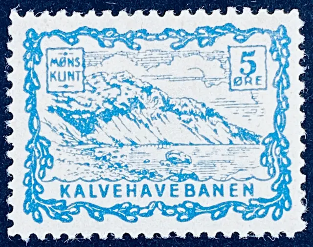 KB 33 - 5 Øre - Gråblå.