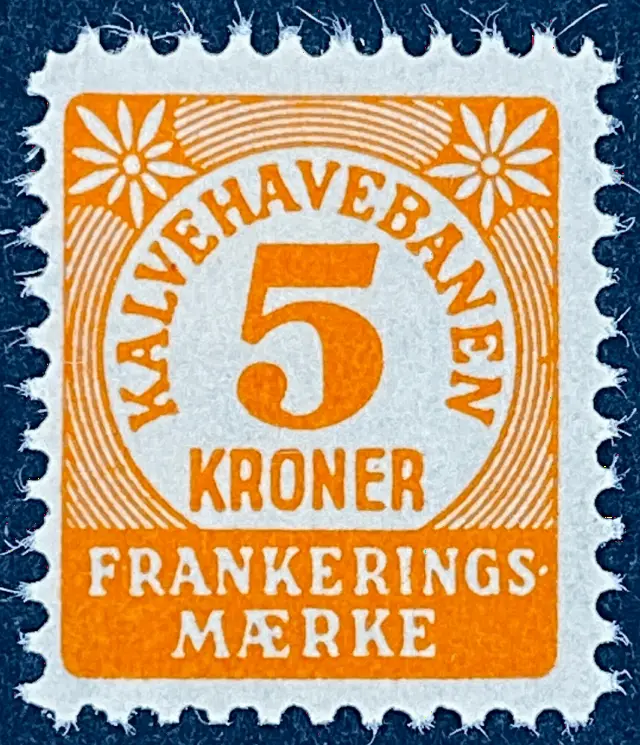 KB F2 - 5 Kroner - Orange.