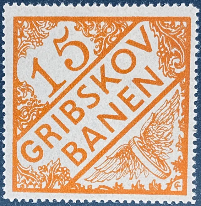 GDS 18 - 15 Øre Motiv: Vingehjul - Orange.