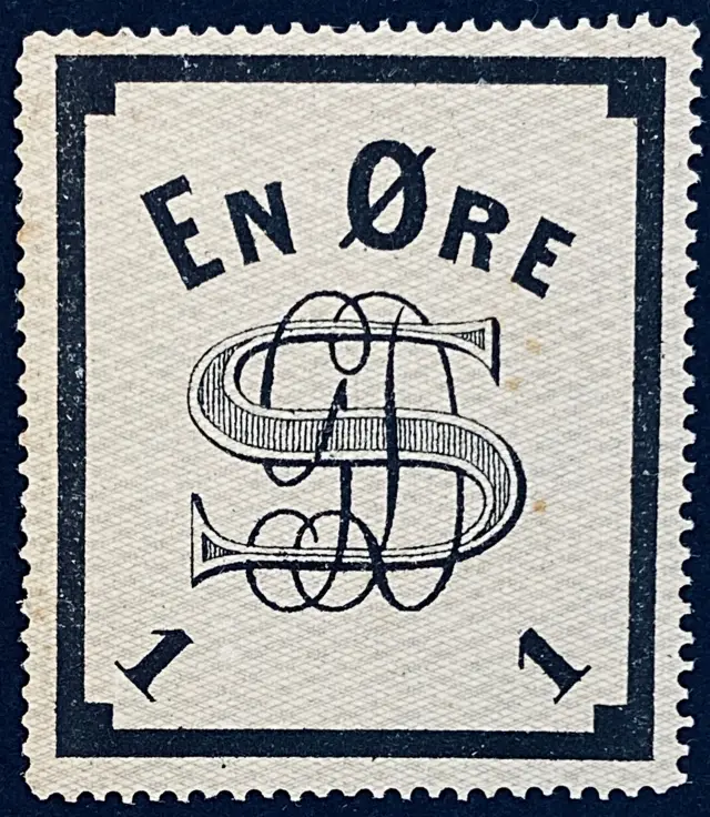 GDS F1 - 1 Øre - Sort.