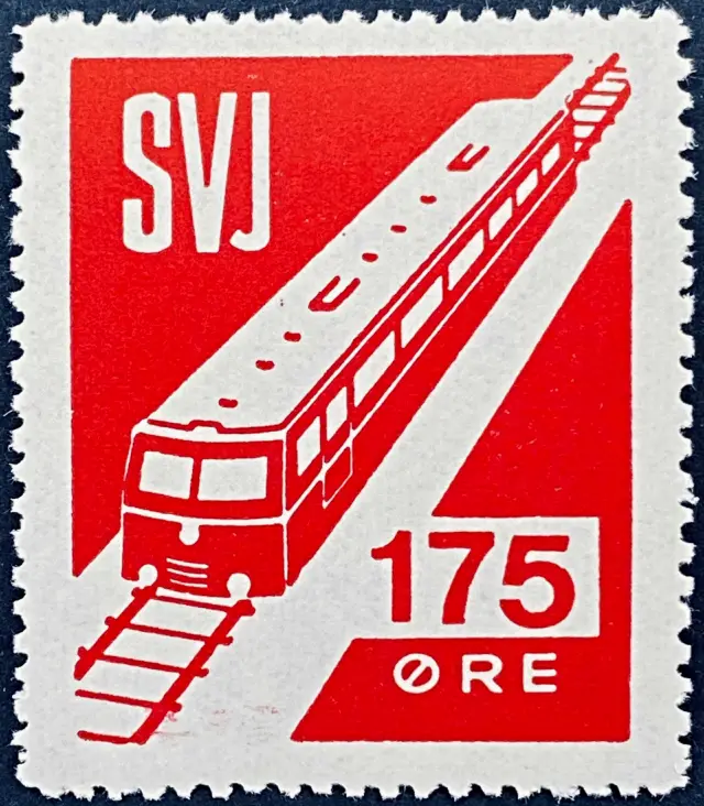 SVJ 31 - 175 Øre - Rød.