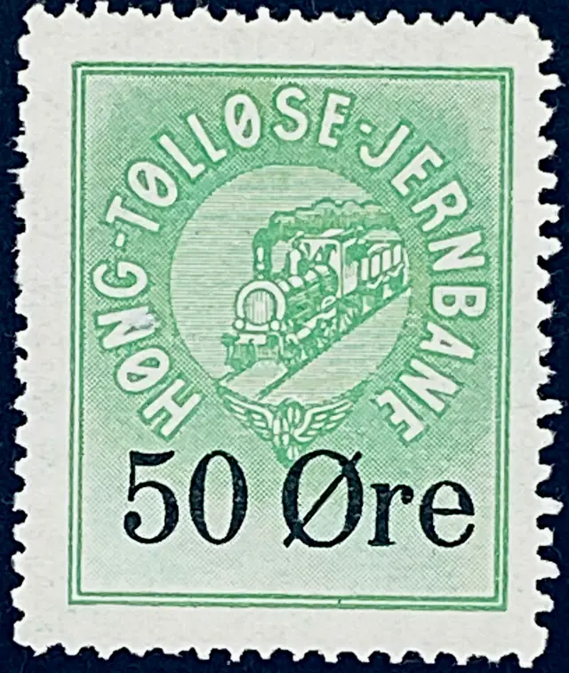 HTJ 16A - 50 Øre - Grøn.