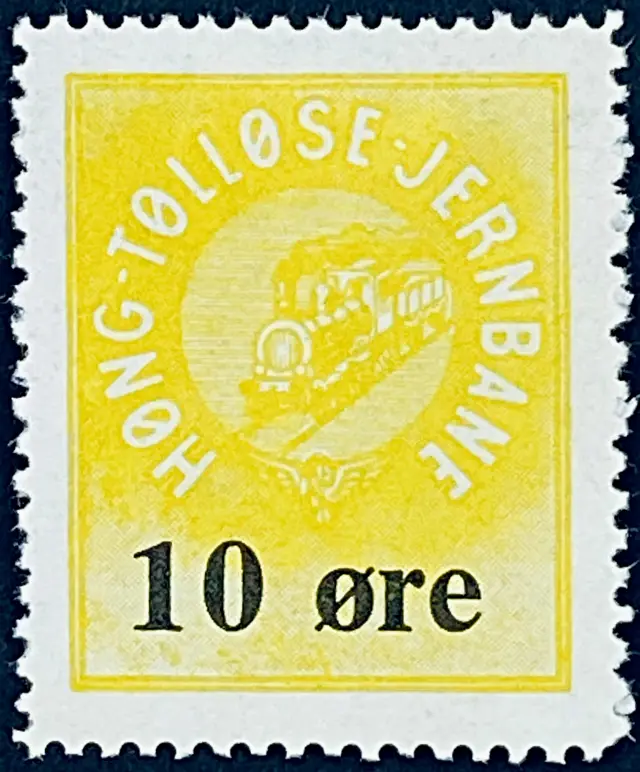 HTJ 47 - 10 Øre - Gul.