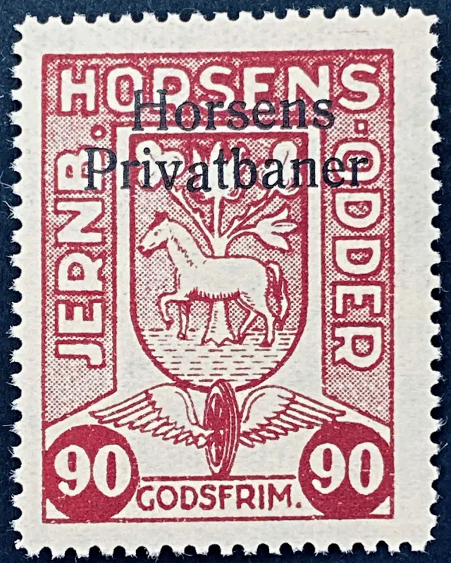 HP 18 - 90 Øre - Brunviolet.
