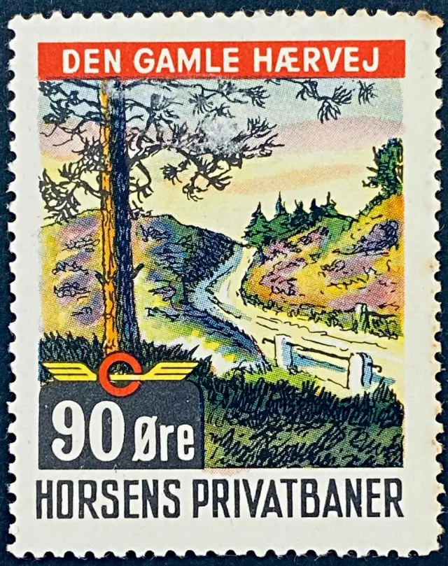 HP 38 - 90 Øre - Flerfarvet.