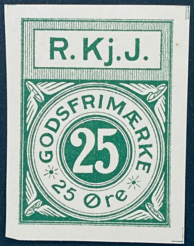 RKB 02 - 25 Øre - Grøn.