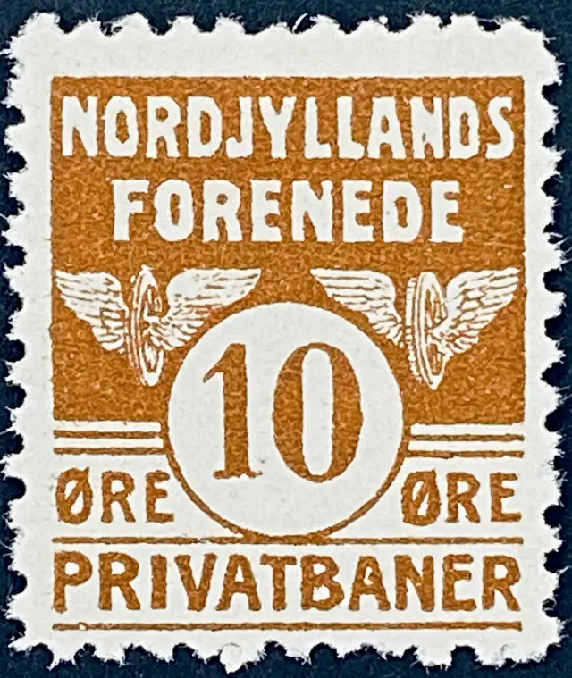 NFP F2 - 10 Øre - Brun.