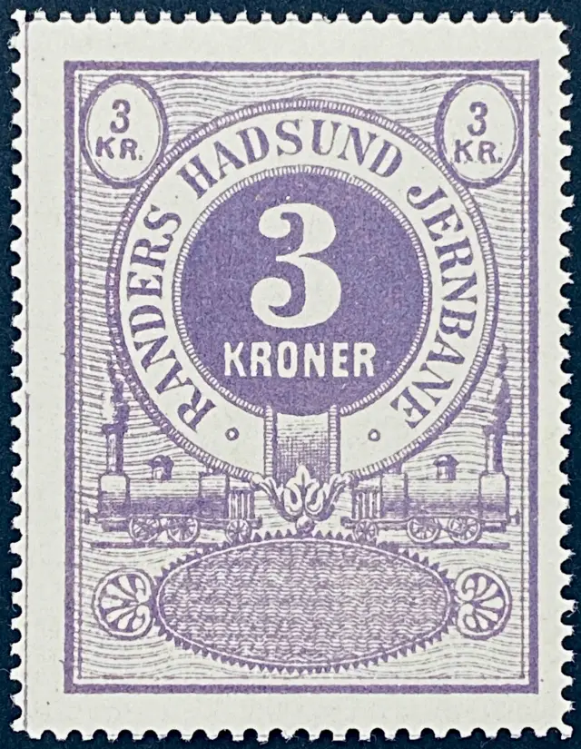 RHJ 31 - 3 KRONER - Violet.