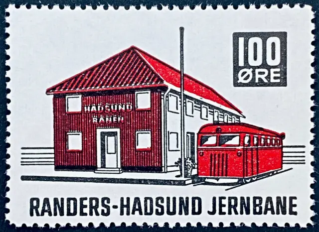 RHJ 87 - 100 Øre - Rød og Sort.