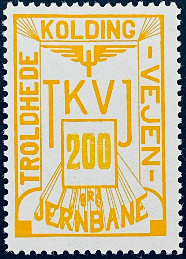 TKVJ 63 - 200 Øre - Orange.