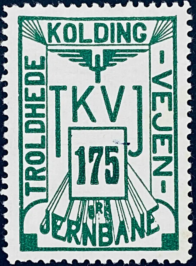 TKVJ 75 - 175 Øre - Grøn.