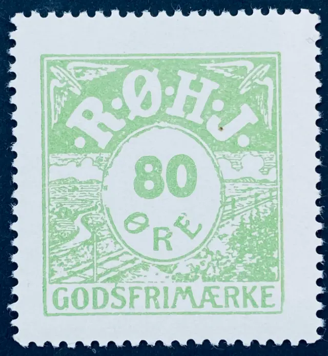 RØHJ 30 - 80 Øre - Grøn.