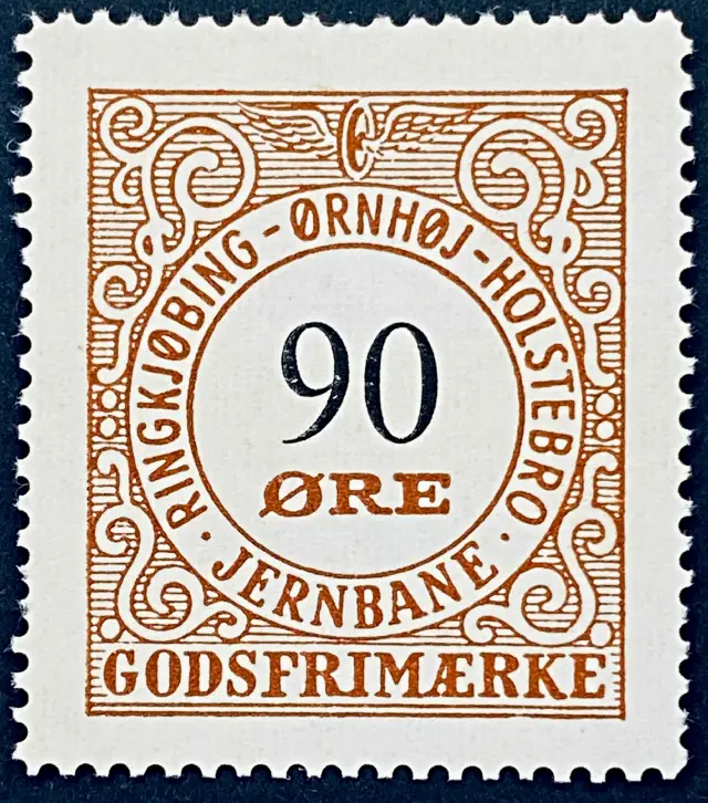 RØHJ 37 - 90 Øre - Brun.
