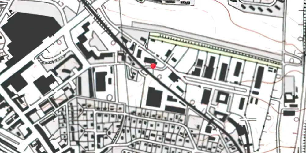 Historisk kort over Nørgaardsvej Trinbræt 