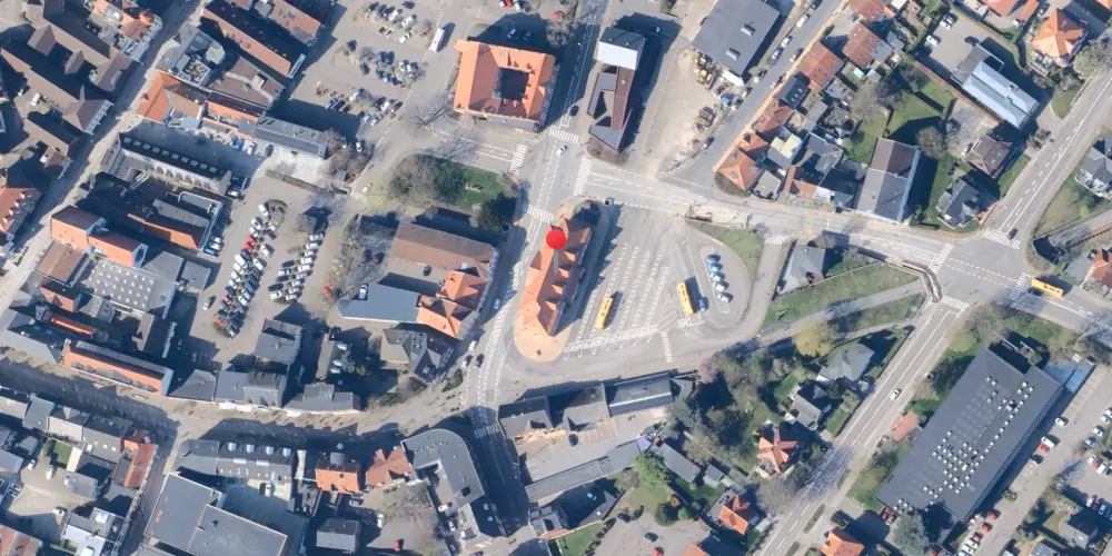 Historisk kort over Sønderborg By Station [1914-1962]