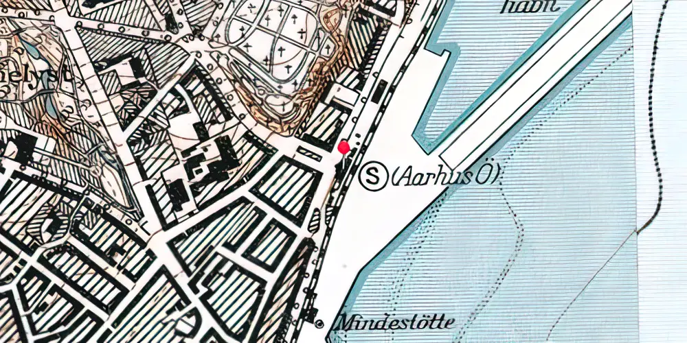 Historisk kort over Østbanetorvet Station [1877-2016]