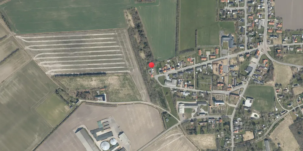 Historisk kort over Vrensted Station 