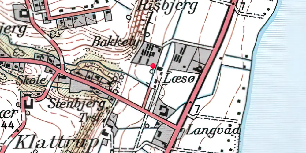 Historisk kort over Understed Station