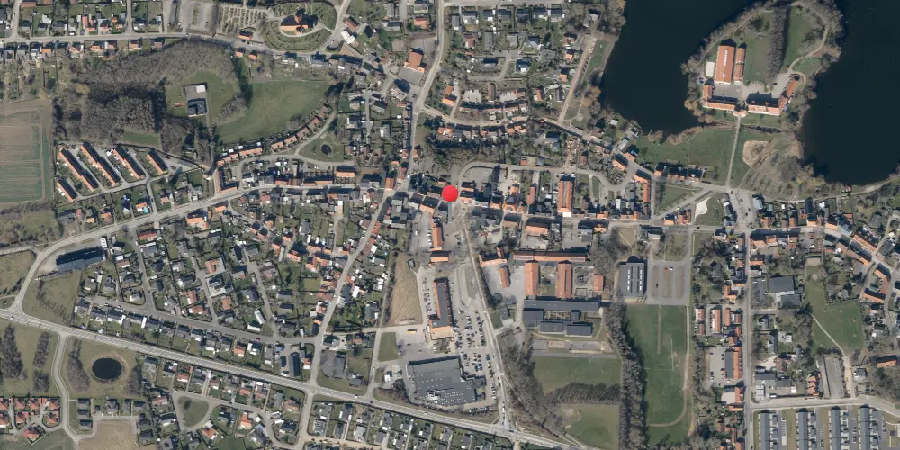 Historisk kort over Nordborg Amtsbanegård