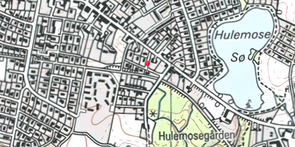 Historisk kort over Nyråd Station