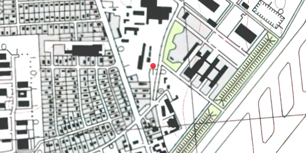 Historisk kort over Tømmerup Station 